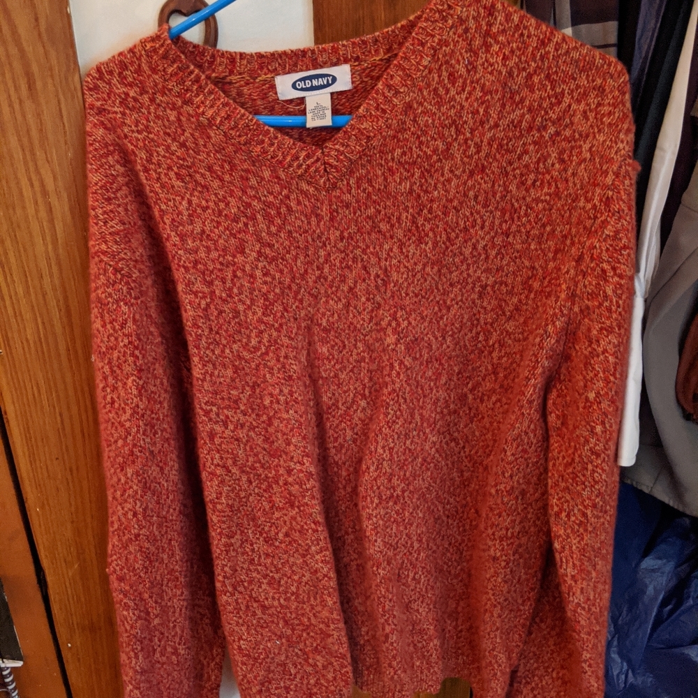 V neck sweater. Very soft